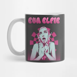 Eva Elfie - Vintage Dark Pink Mug